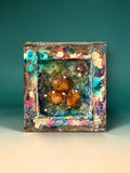 Ethereal Bloom Resin Shadow Box Nic Art Studio