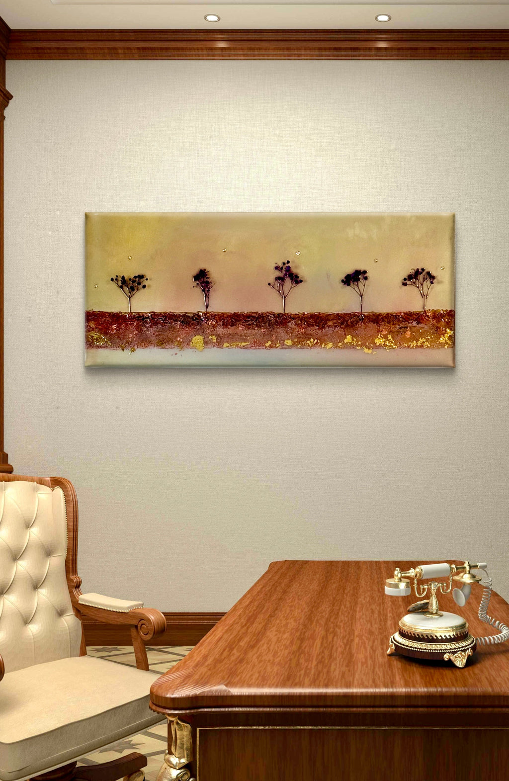 Golden Meadow Serenity Nic Art Studio