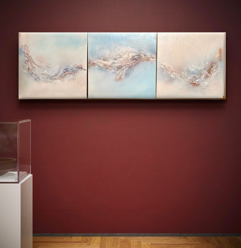 Tranquil Passage – Abstract Wall Art Set Nic Art Studio