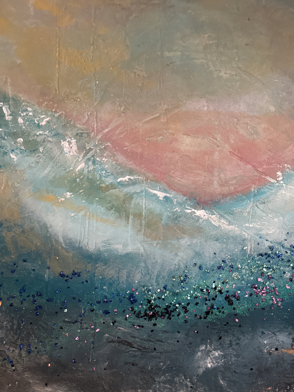 Golden Descent Nic Art Studio