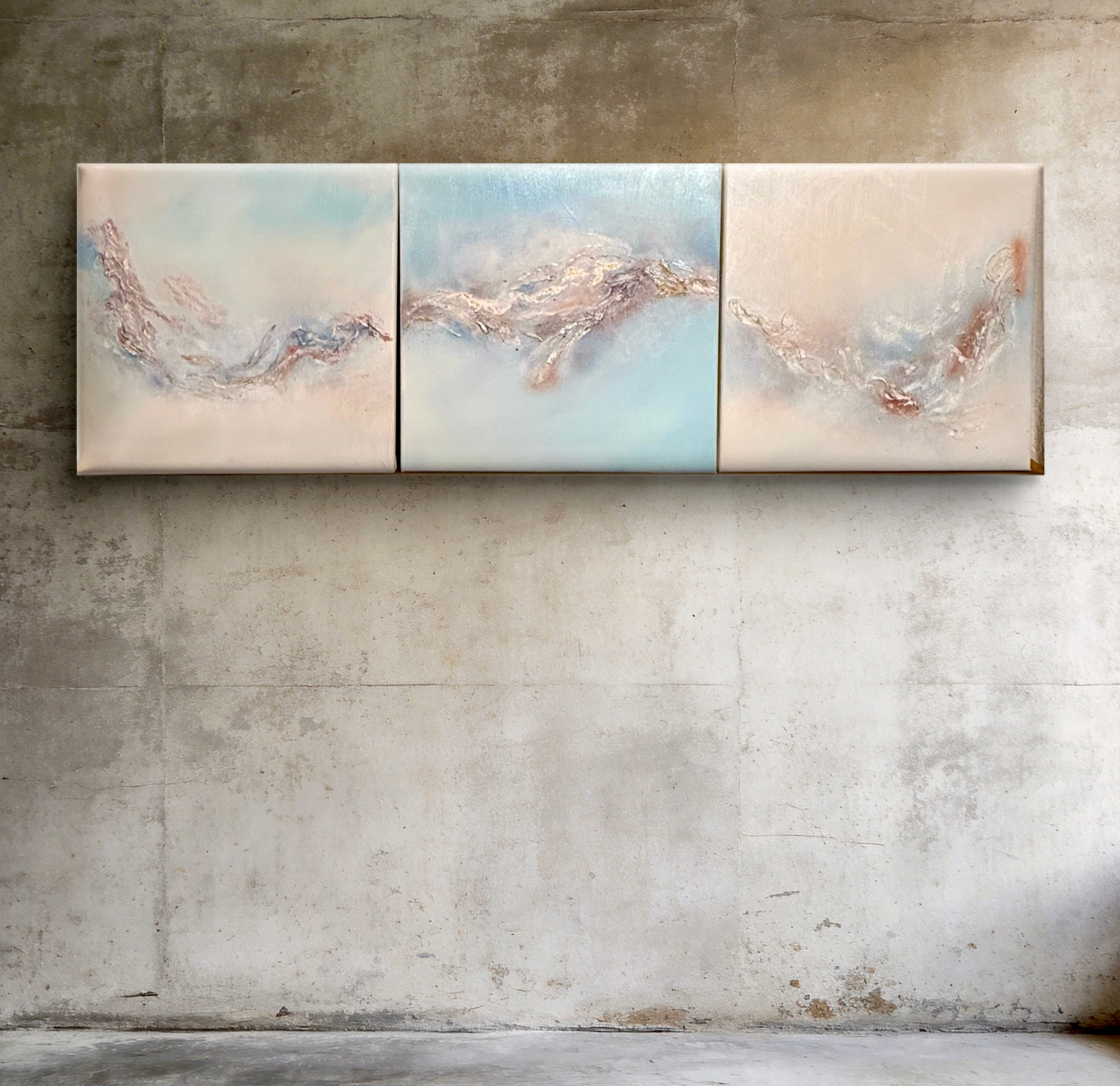 Tranquil Passage – Abstract Wall Art Set Nic Art Studio