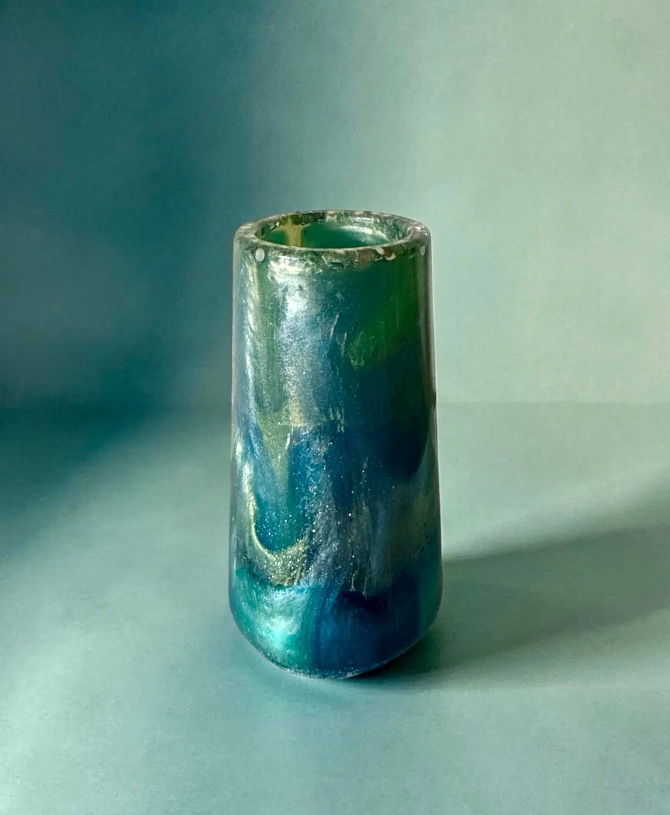 Resin vase decor Nic Art Studio