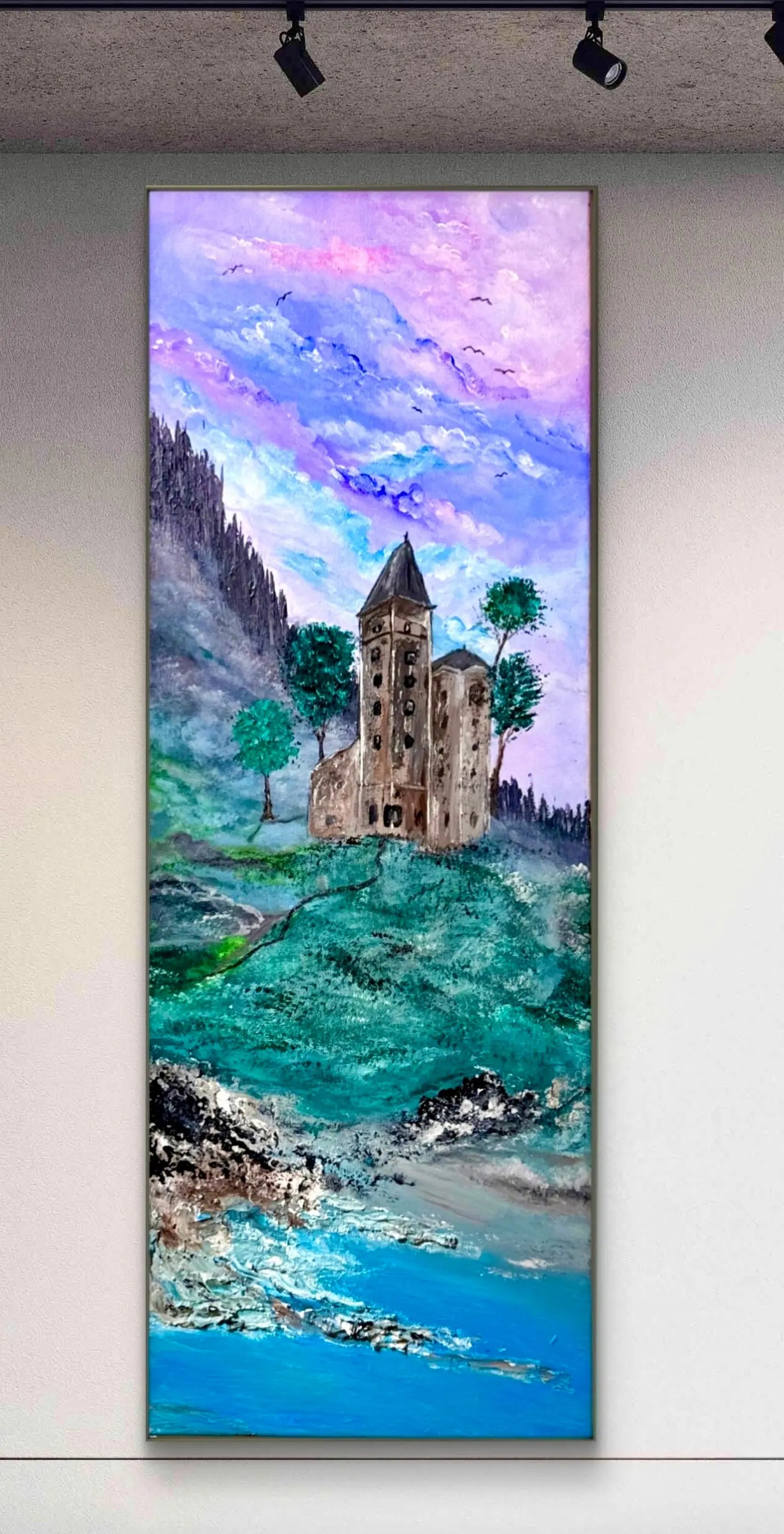 Castle at Dusk Nic Art Studio