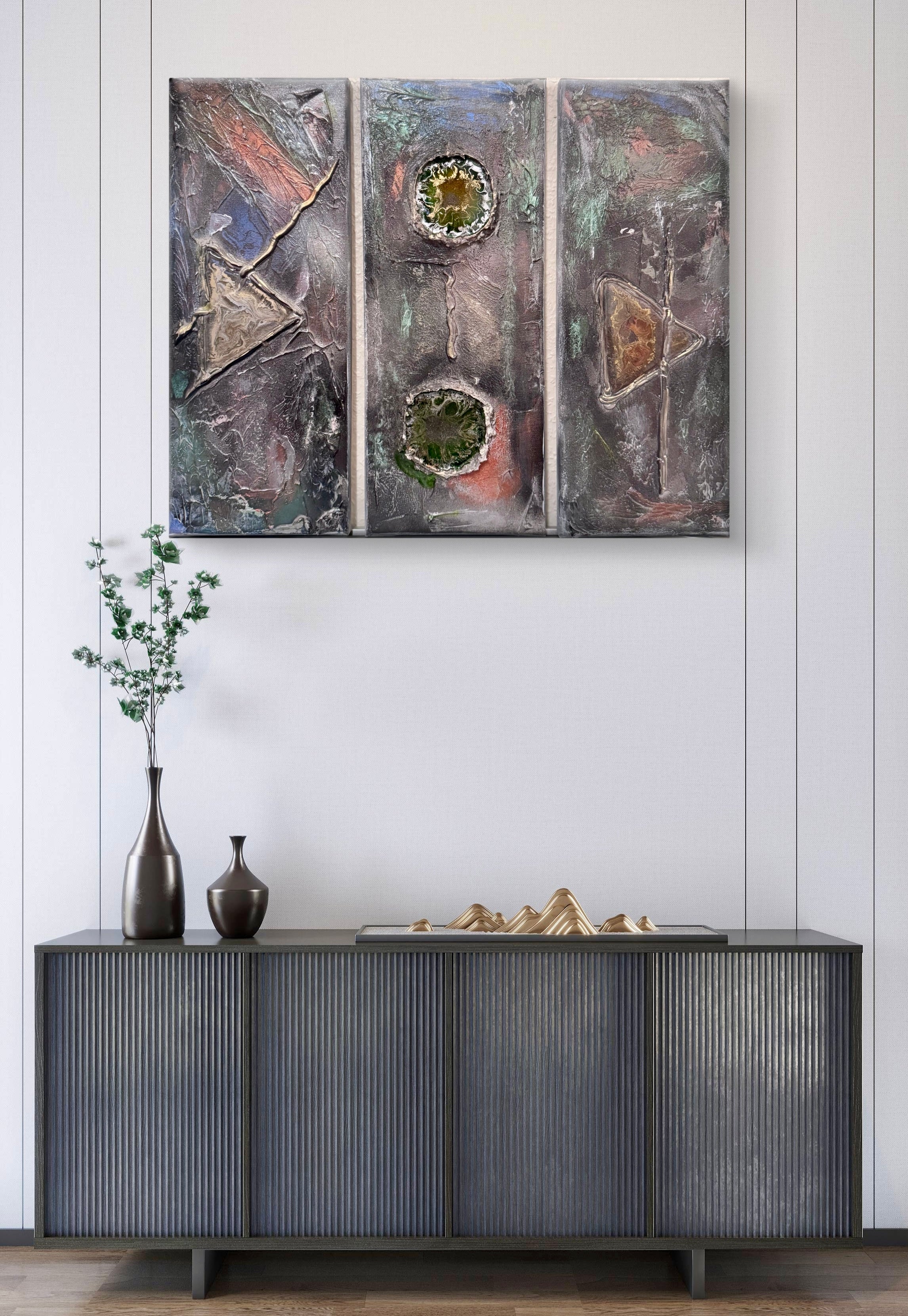 Fantasy Triptych Nic Art Studio